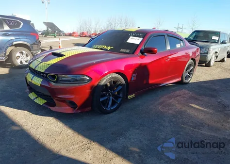2019 Dodge Charger Scat Pack Rwd z USA, uszkodzony, nr VIN 2C3CDXGJXKH753935